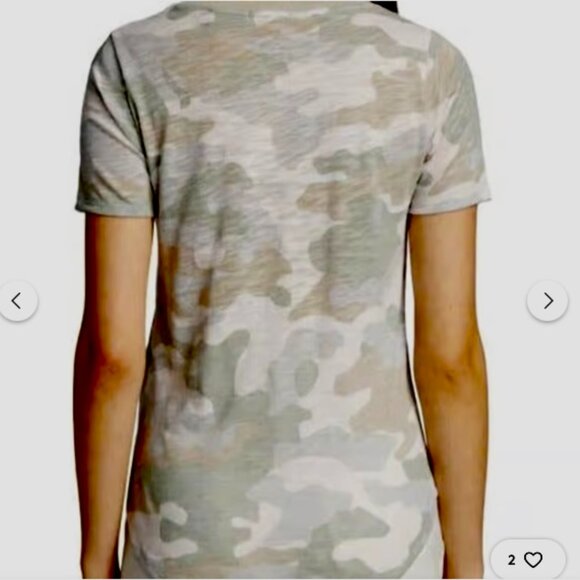ATM ANTHONY THOMAS MELILLO Camouflage Print Tee NWT Woman's Size S - Picture 6 of 16